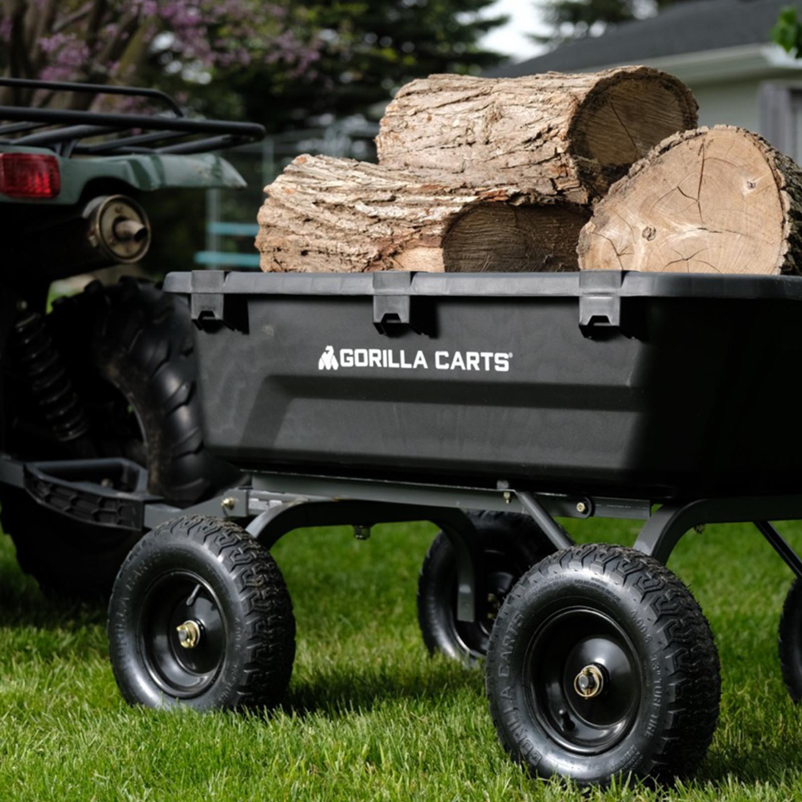 Gorilla Carts 200L Poly Dump Cart 7 Gorilla Carts 200L Poly Dump Cart