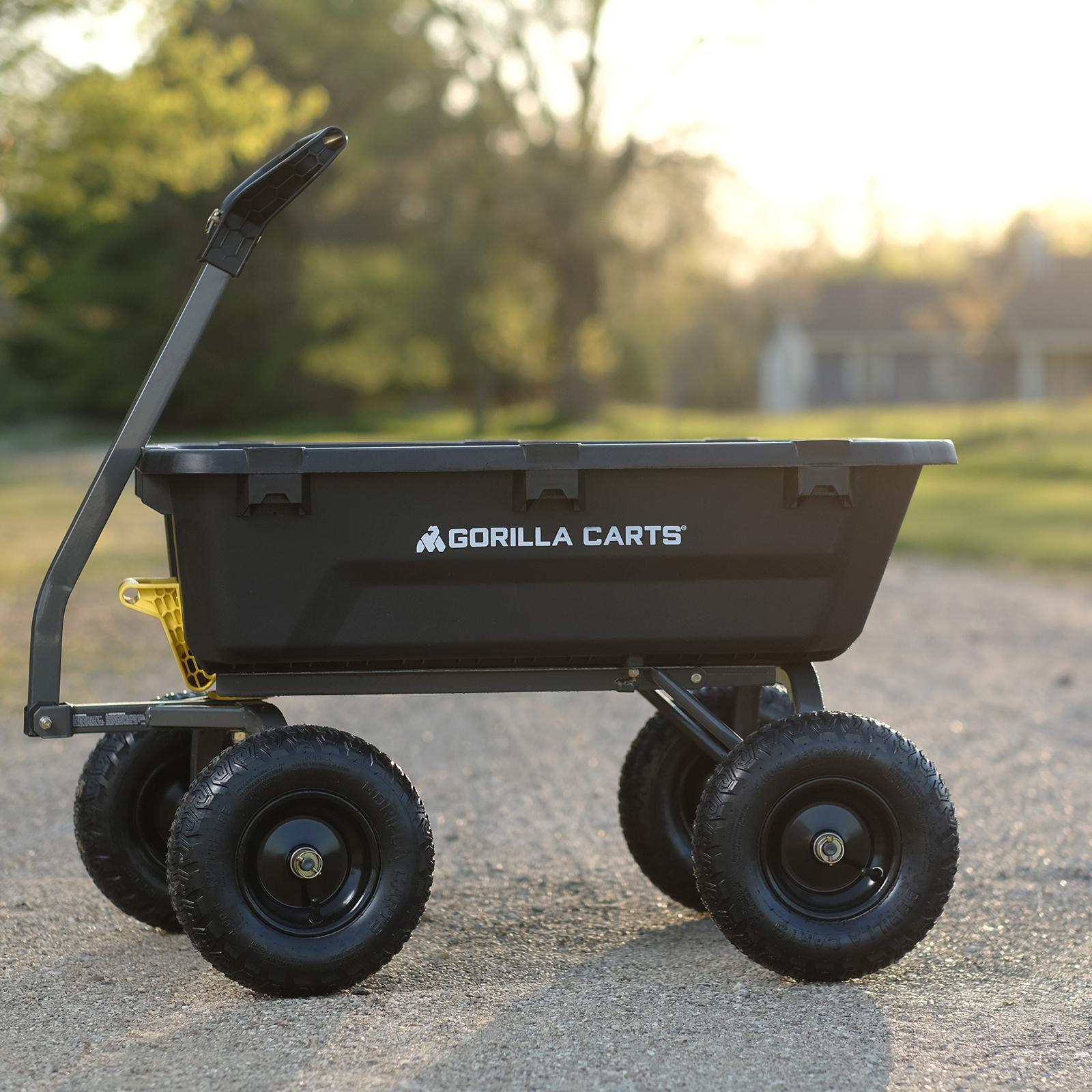 Gorilla Carts 200L Poly Dump Cart 8 Gorilla Carts 200L Poly Dump Cart