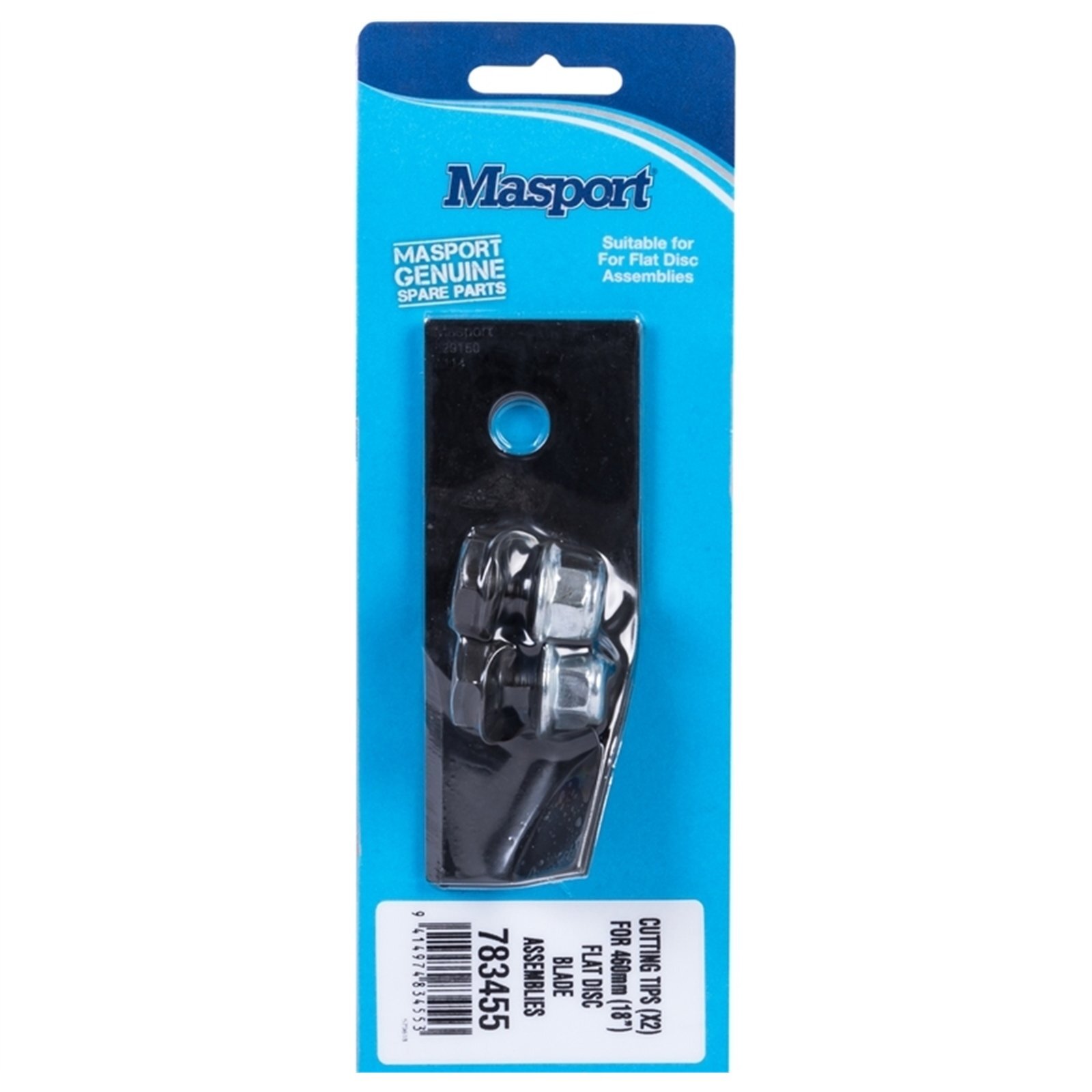 Masport 18" 460mm Mower Blade and Bolt Set