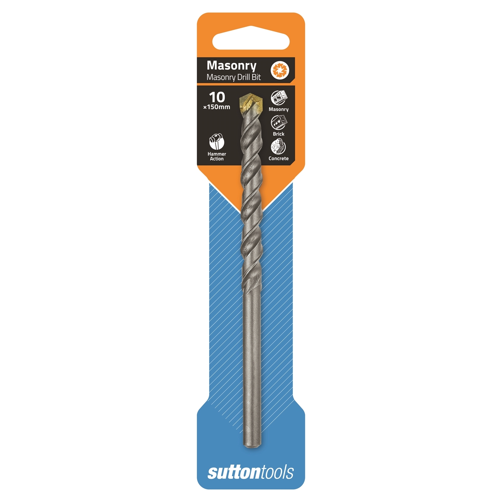 Sutton Tools 10 x 150mm SB TCT Masonry Drill Bit