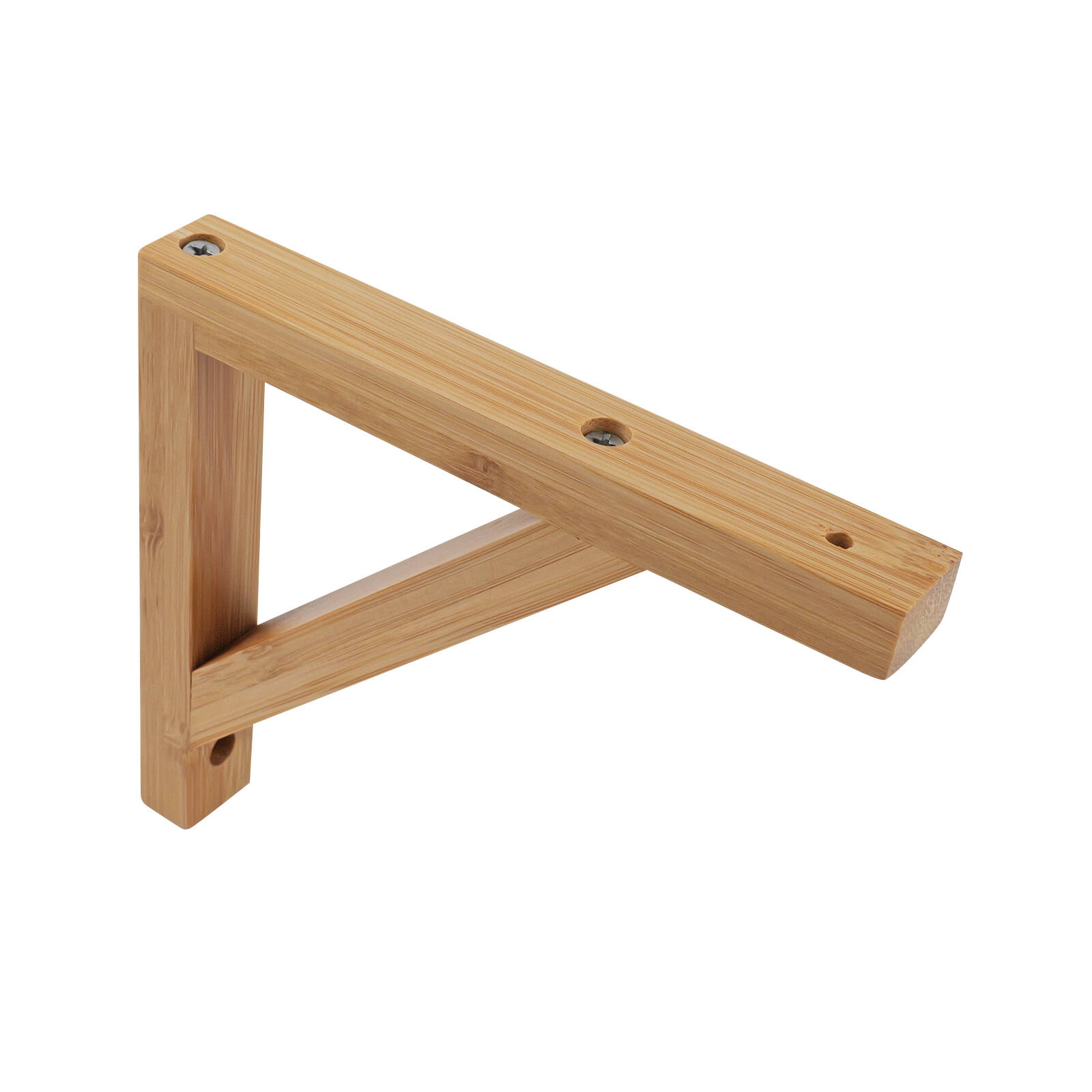 Carinya 150 x 130mm Varnished Bamboo Stayed Bracket