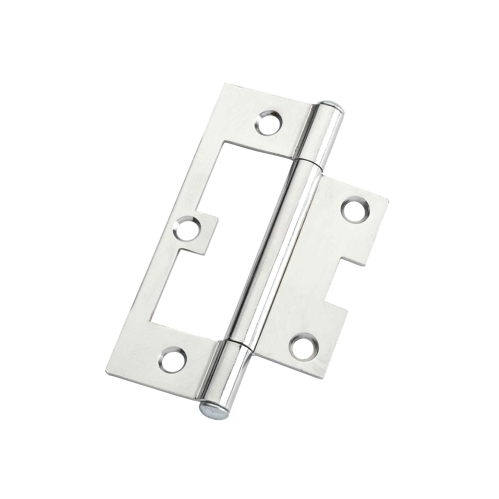 Lane 90mm Polished Chrome Easy Fit Fixed Pin Hinge - 20 Pack