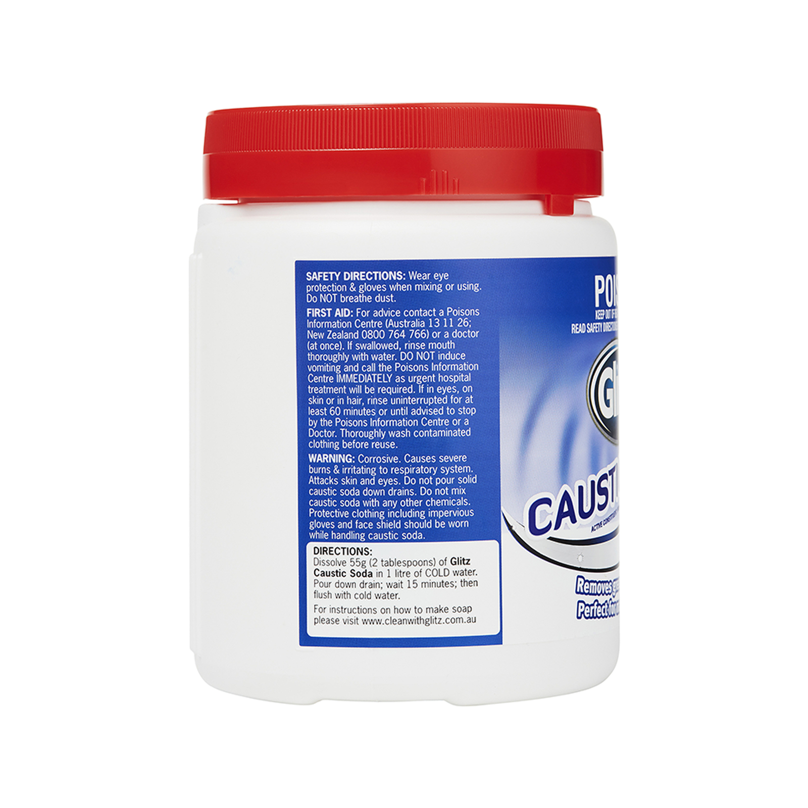 Glitz 500g Caustic Soda