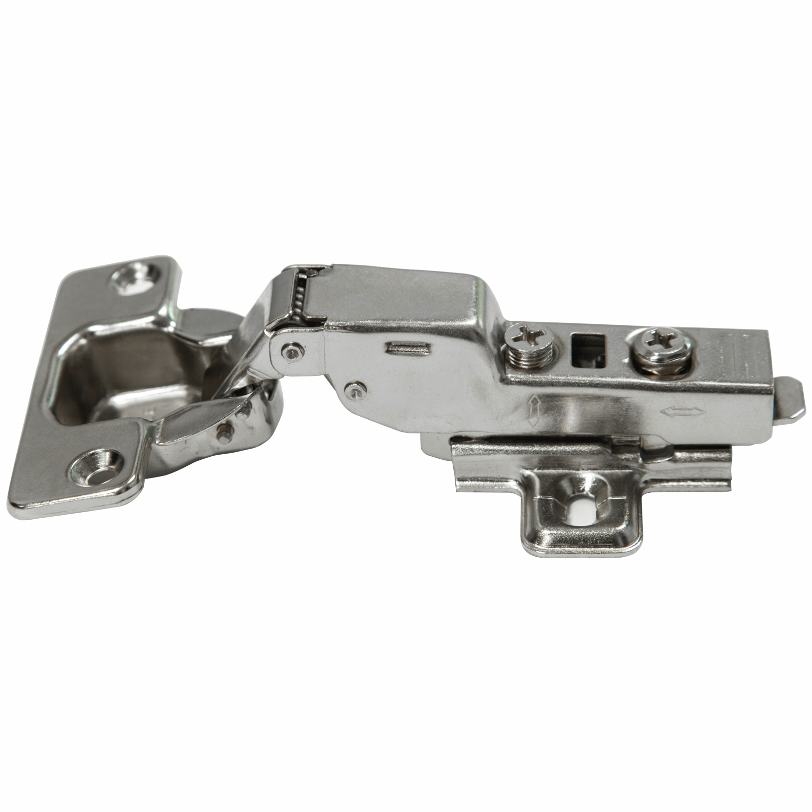 Hafele 105° Half Overlay Clip On Hinge - 1 Pair
