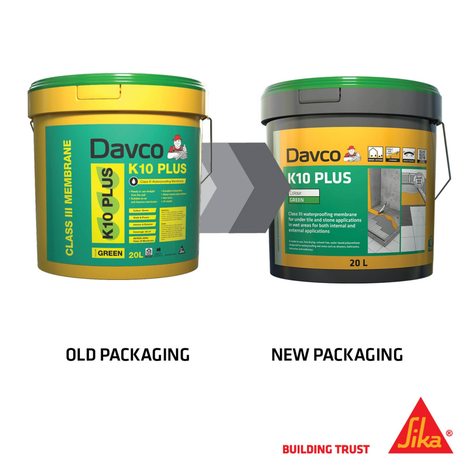 Davco 20L Grey K10 Plus Waterproofing Agent 4 Davco 20L Grey K10 Plus Waterproofing Agent