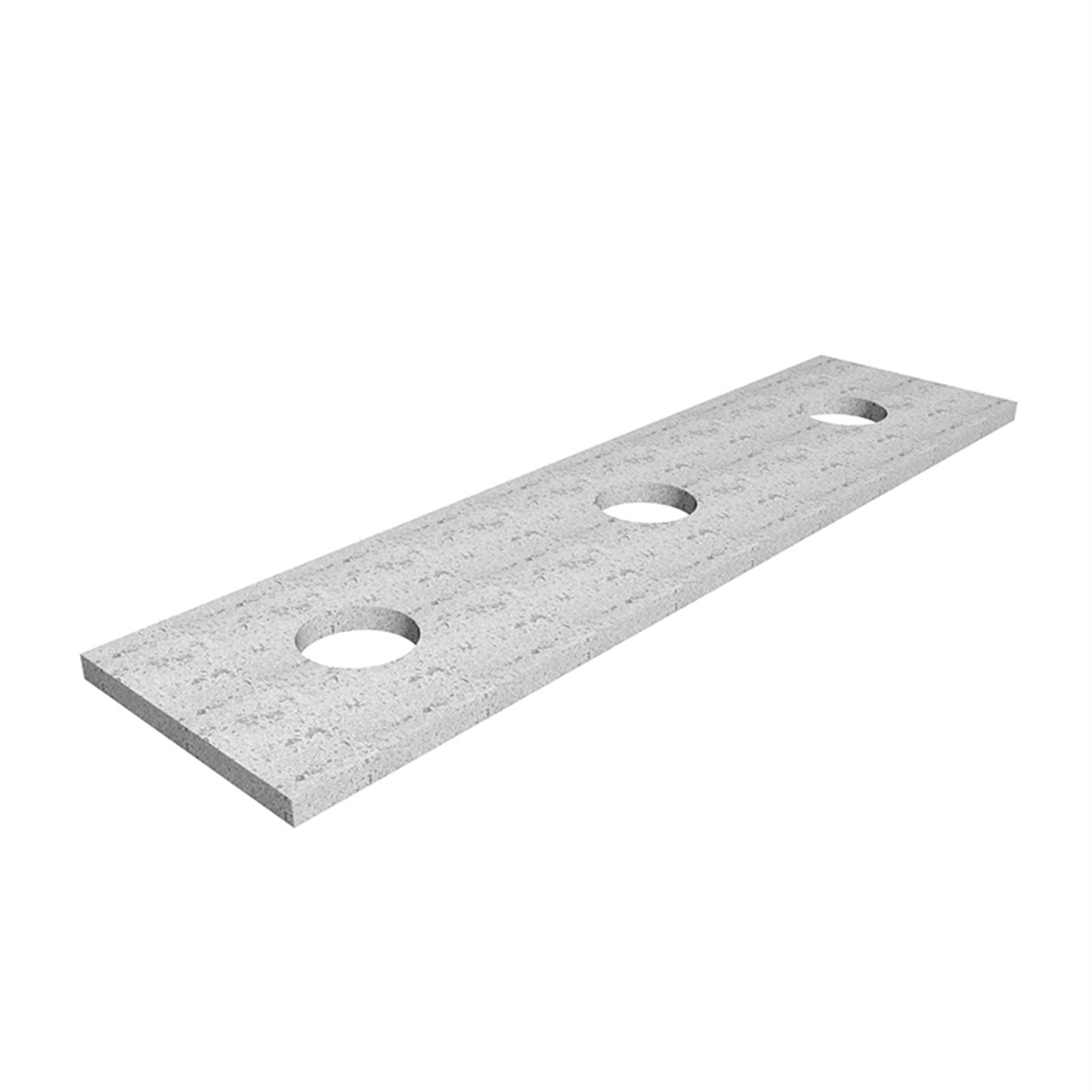 Dunnings 140 x 40mm Galvanised Metal Plate