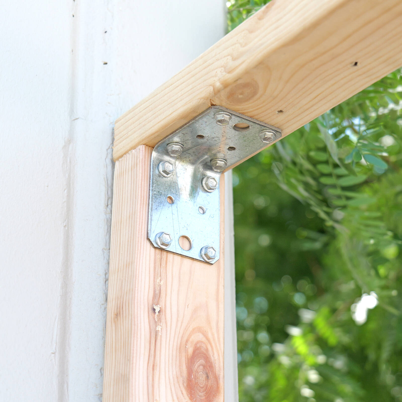 Carinya 150 x 20 x 20 x 2mm Zinc Plated Reinforcing Angle Bracket 4 Carinya 150 x 20 x 20 x 2mm Zinc Plated Reinforcing Angle Bracket