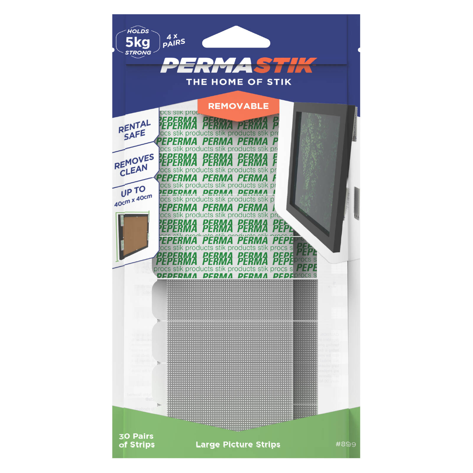 Permastik Large Picture Strips - 30 Pairs