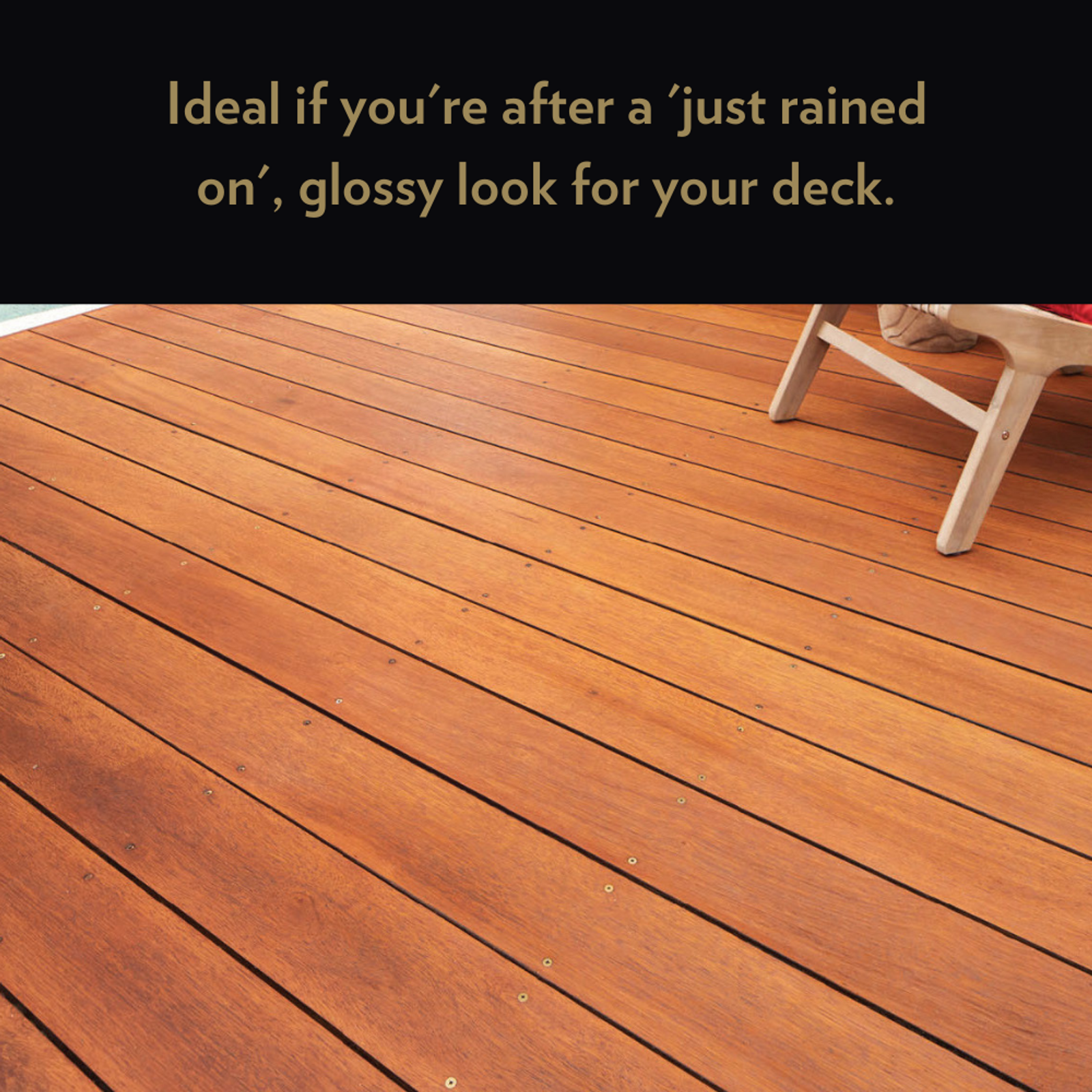 Feast Watson 1L Wet Look Decking Oil