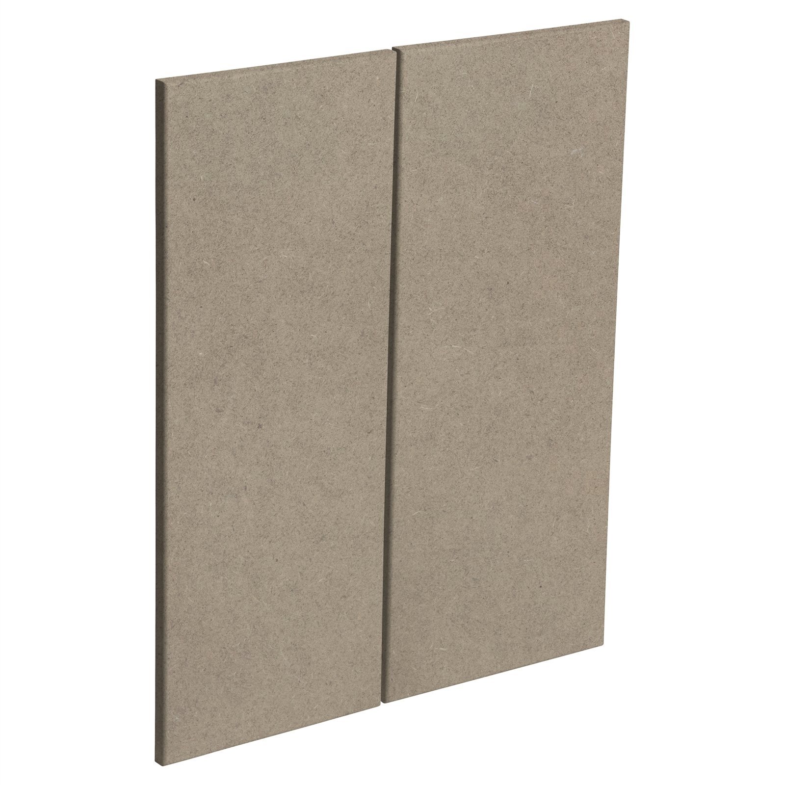 Kaboodle Raw Board Modern Corner Wall Cabinet Doors - 2 Pack - Modern 1 Kaboodle Raw Board Modern Corner Wall Cabinet Doors - 2 Pack - Modern