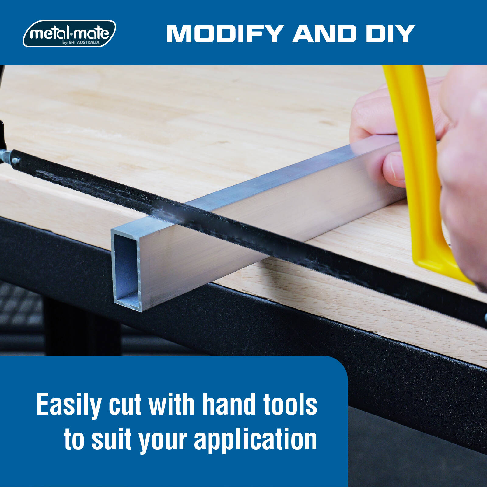 Metal Mate 20 x 10 x 2mm x 3m Aluminium Rectangular Tube