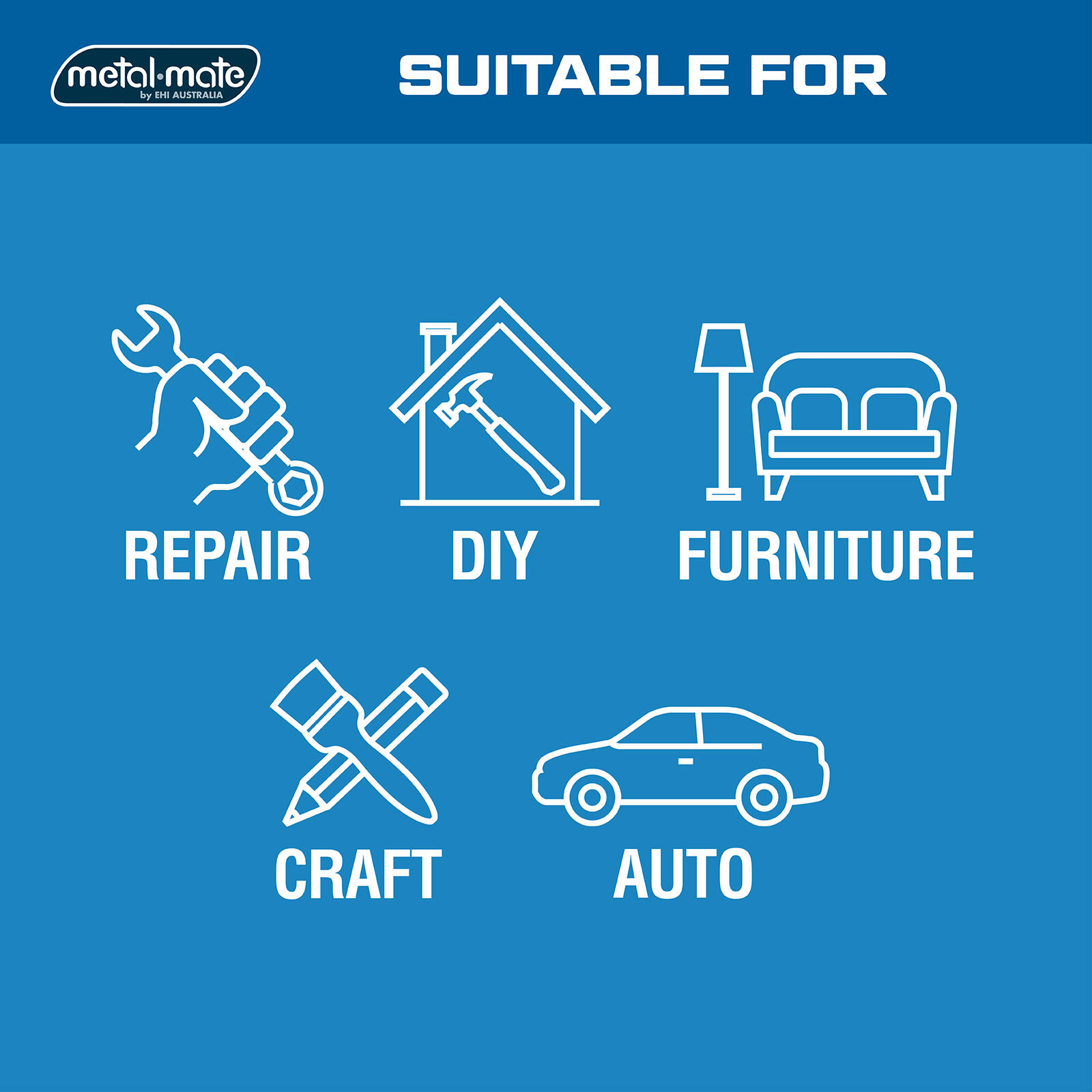Metal Mate 20 x 10 x 2mm x 3m Aluminium Rectangular Tube 6 Metal Mate 20 x 10 x 2mm x 3m Aluminium Rectangular Tube