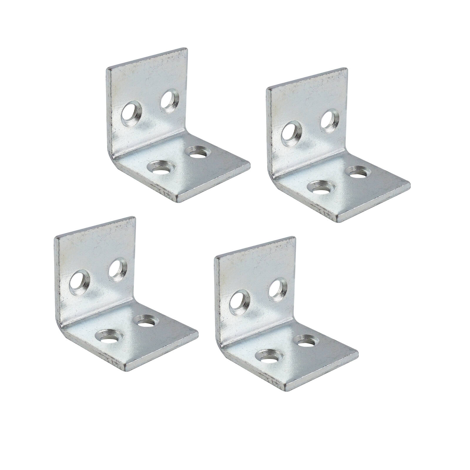 Carinya 40 x 40 x 40 x 3.5mm Zinc Plated Reinforcing Angle Bracket - 4 Pack 4 Carinya 40 x 40 x 40 x 3.5mm Zinc Plated Reinforcing Angle Bracket - 4 Pack
