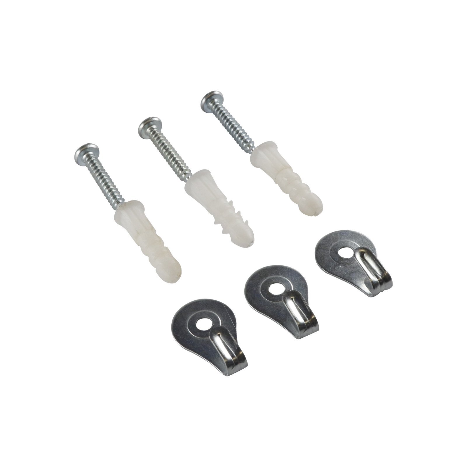 Everhang 15kg Solid Wall Picture Hanging Hook - 3 Pack