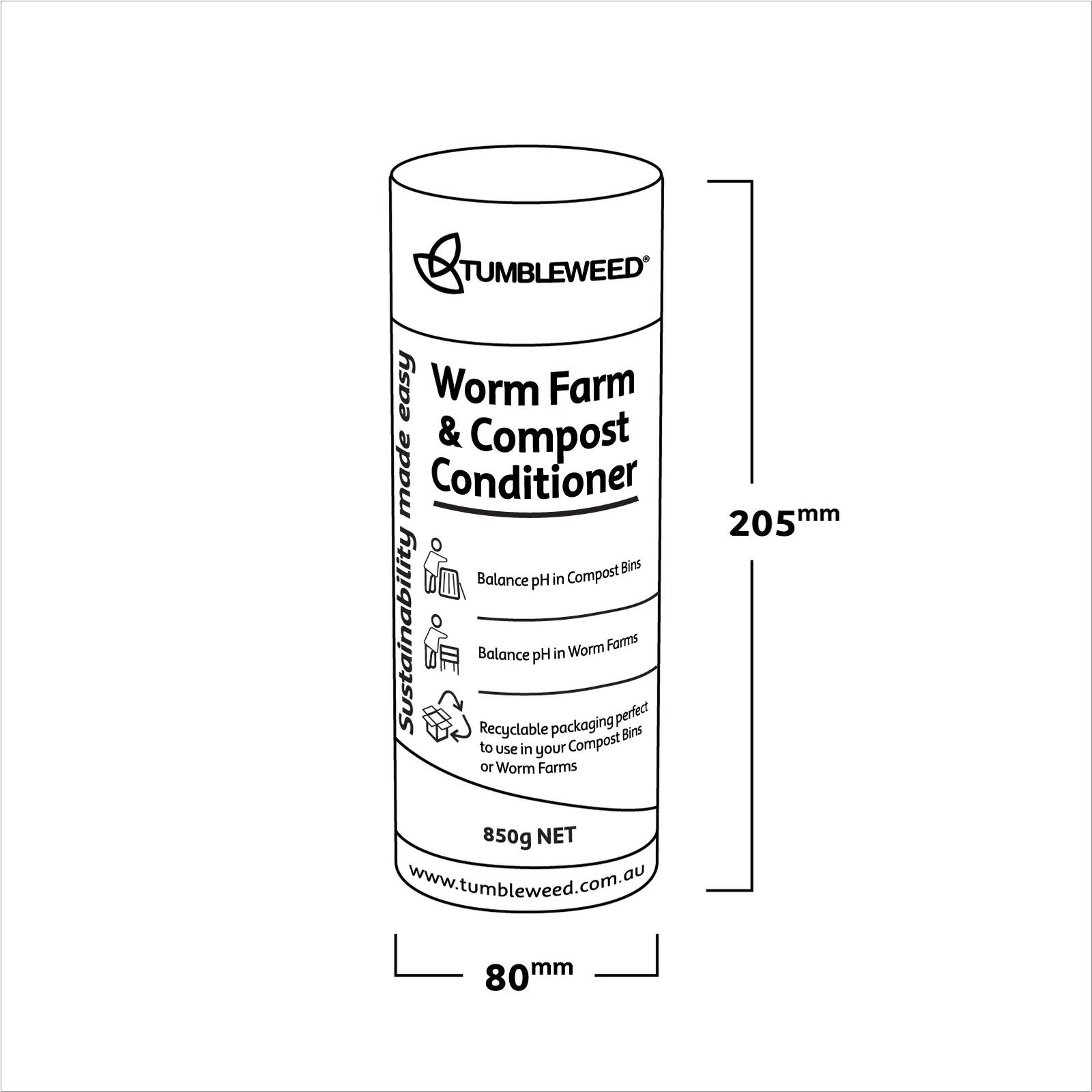 Tumbleweed Worm Farm And Compost Conditioner