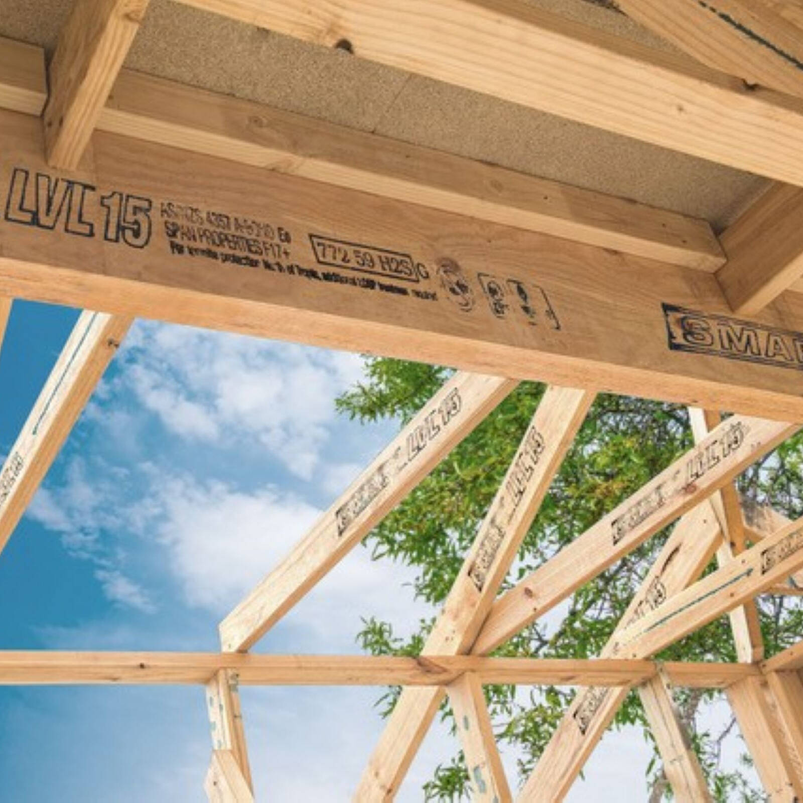 300 x 75mm L/M LVL15 Beam H2S - SMARTLVL15