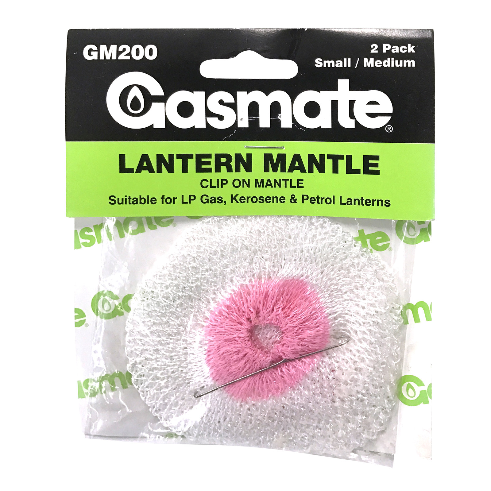 Gasmate Gas Lantern Replacement Mantle - 2 Pack - Small