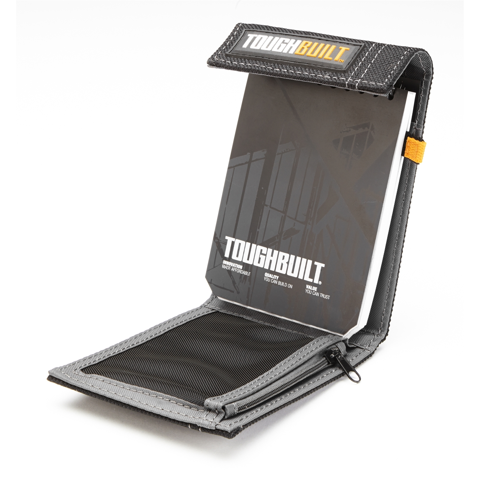 ToughBuilt Back Pocket Organiser And Grid Notebook