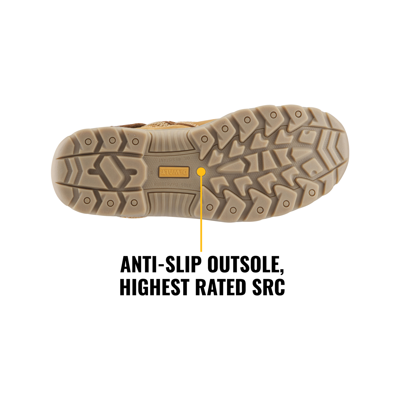 DEWALT Wheat Akron Safety Work Boot Size 6