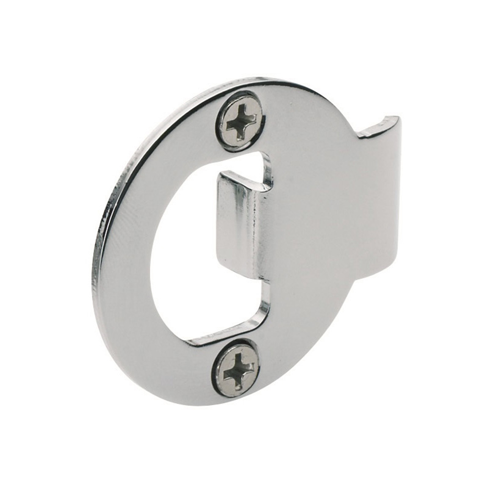 Gainsborough Bright Chrome Round Strike Plate