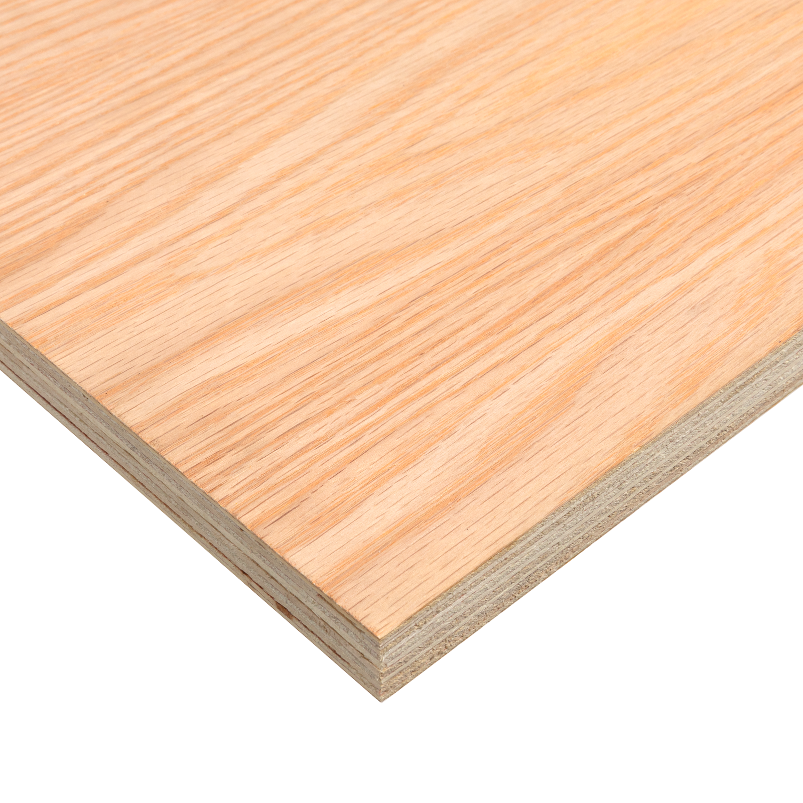1200 x 600mm 18mm Plywood Red Oak