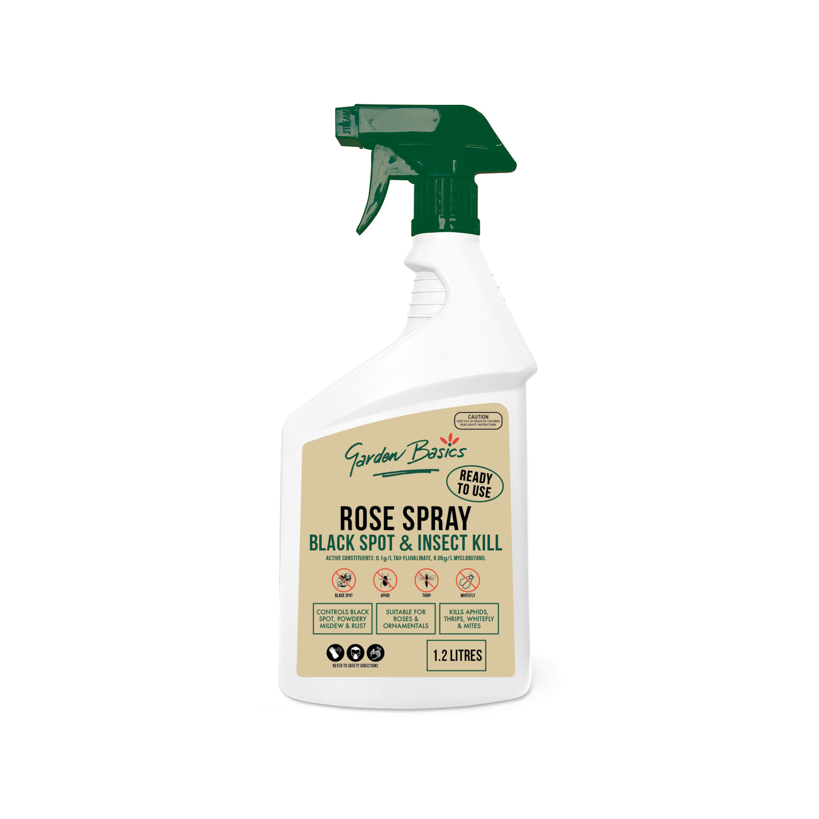 Garden Basics 1.2L Black Spot And Insect Rose Spray