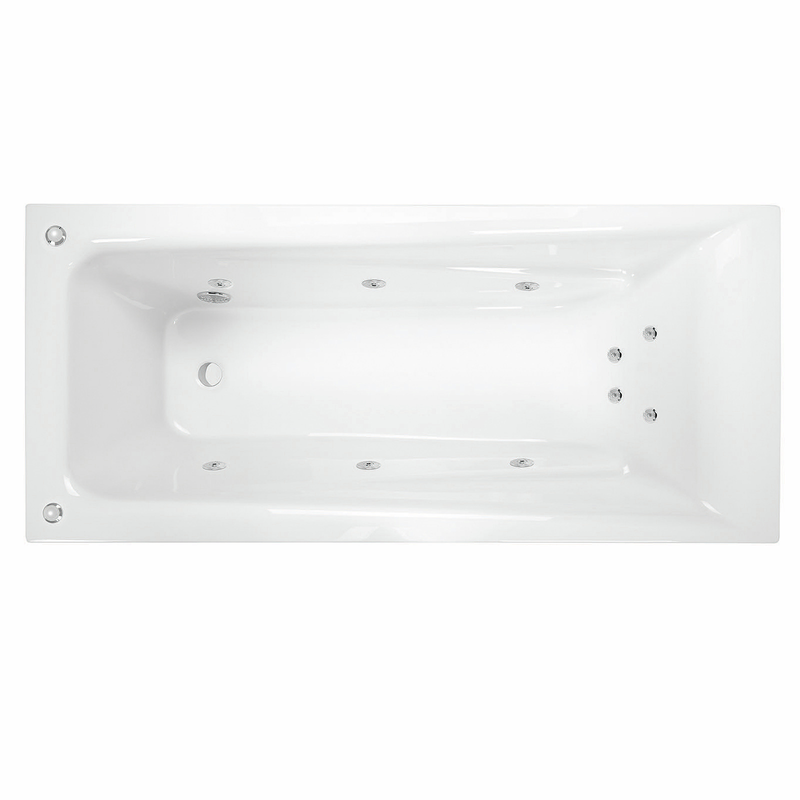 Decina Novara 1665 Santai 10 Jet Spa Bath
