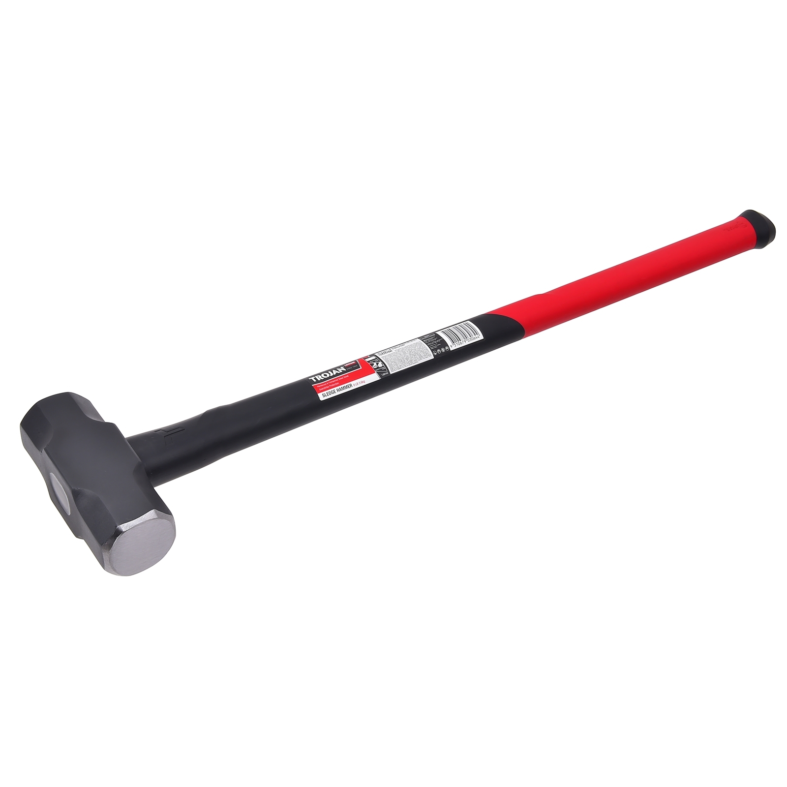 Trojan 8lb 3.6kg Fibreglass Sledge Hammer 4 Trojan 8lb 3.6kg Fibreglass Sledge Hammer