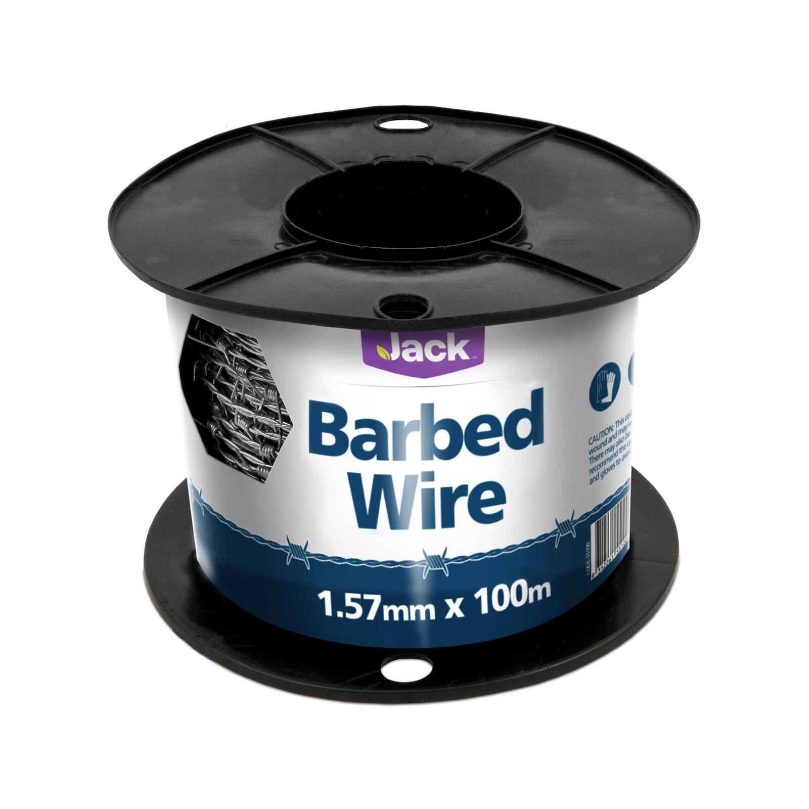 Jack 1.57mm x 100m High Tensile Barbed Wire