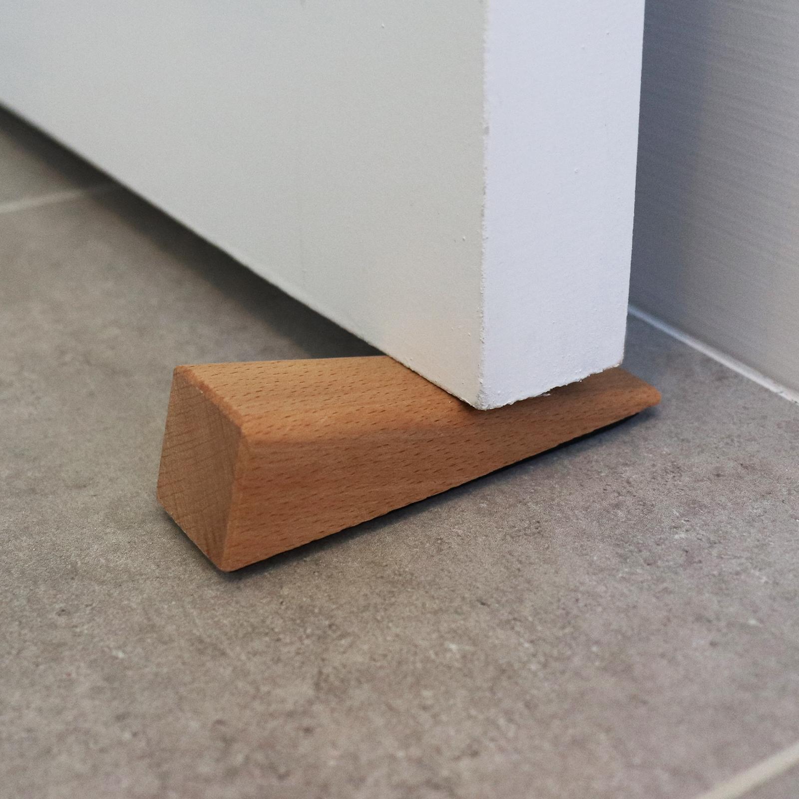 Adoored Small Dark Timber Door Wedge 4 Adoored Small Dark Timber Door Wedge