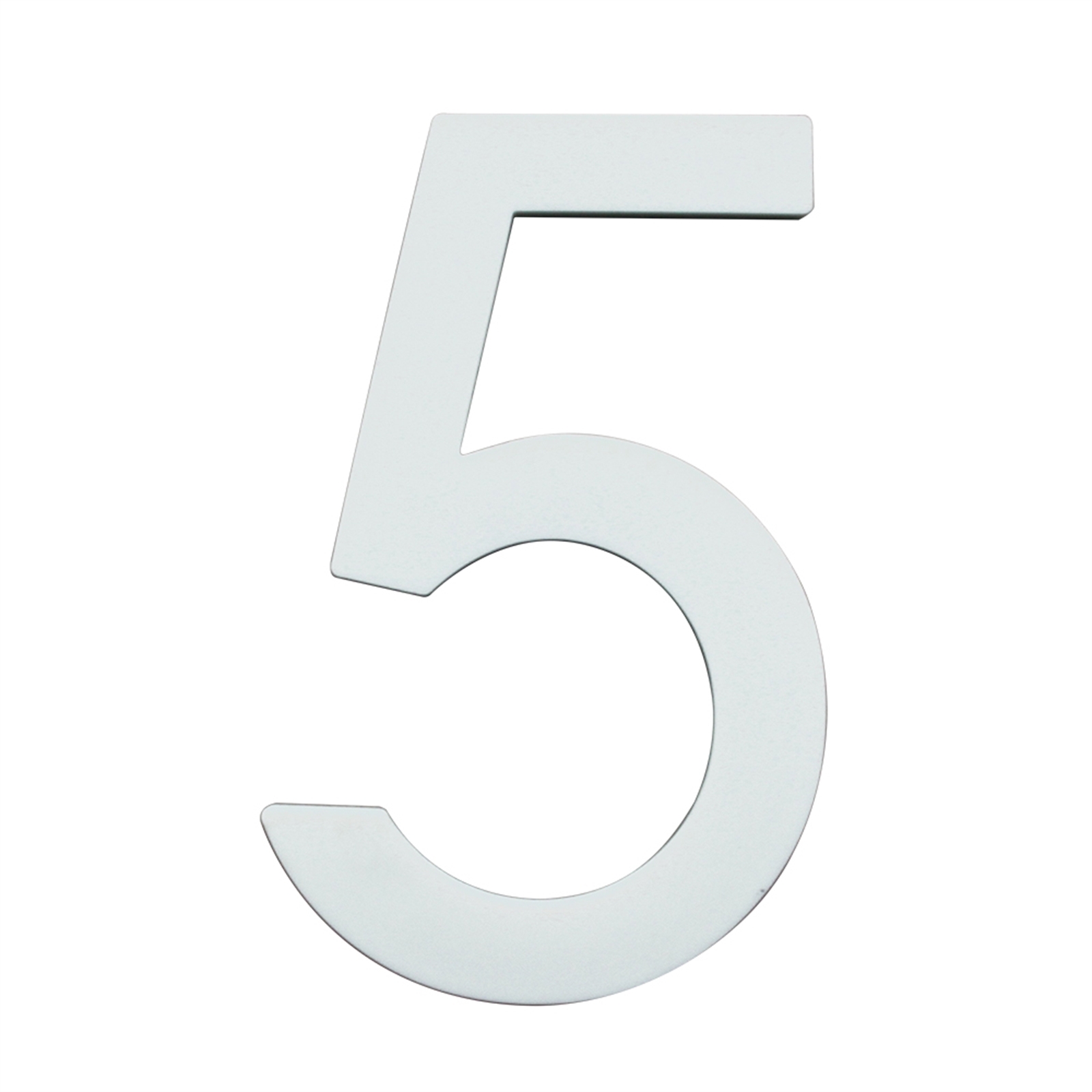 Sandleford 90mm Glow In Dark Acrylic House Number 5