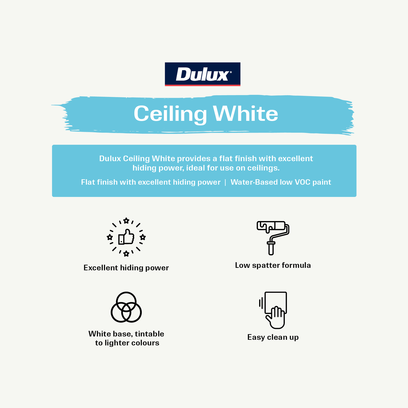 Dulux 10L White Ceiling Paint 3 Dulux 10L White Ceiling Paint
