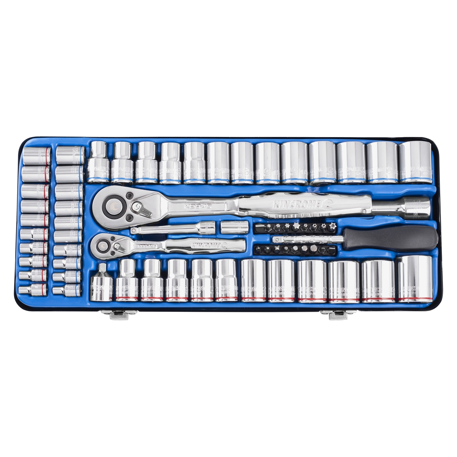 Kincrome 1/4" & 1/2" Drive Metric and Imperial Socket Set - 69 Piece 3 Kincrome 1/4" & 1/2" Drive Metric and Imperial Socket Set - 69 Piece