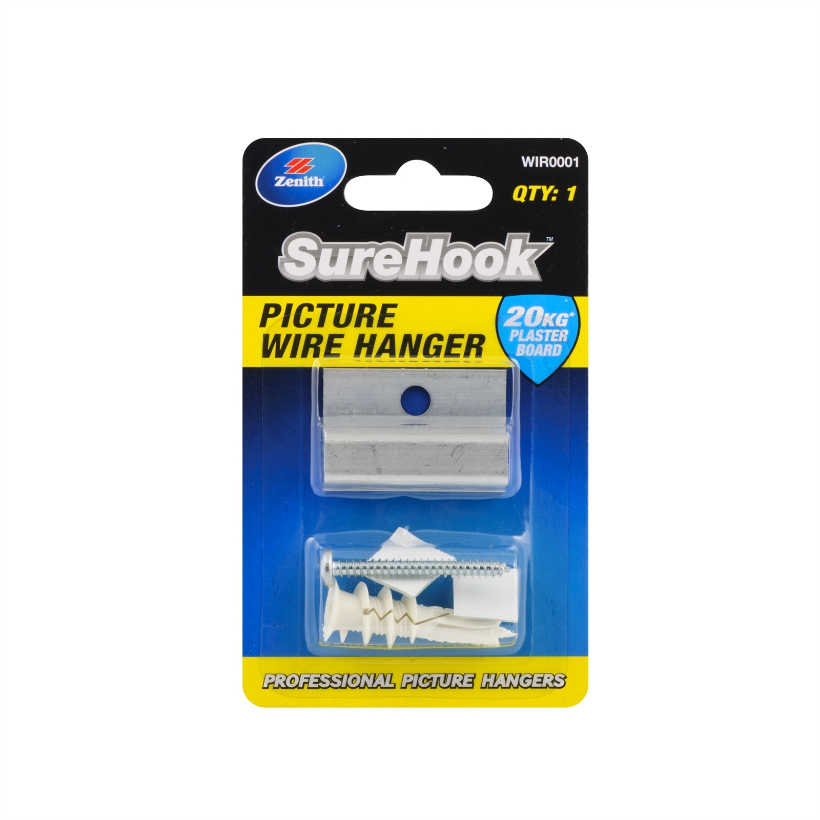 Zenith 20kg SureHook Picture Wire Hanger