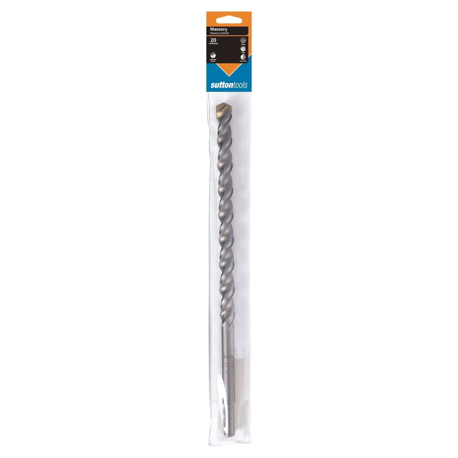 Sutton Tools 20 x 400mm DB TCT Masonry Drill Bit