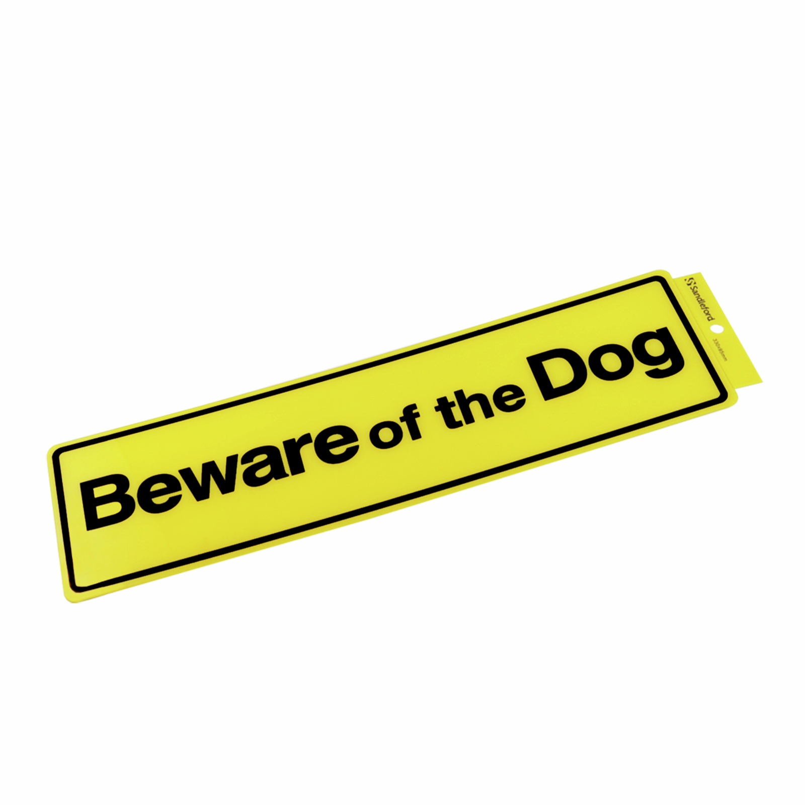 Sandleford Beware of the Dog Self Adhesive Sign