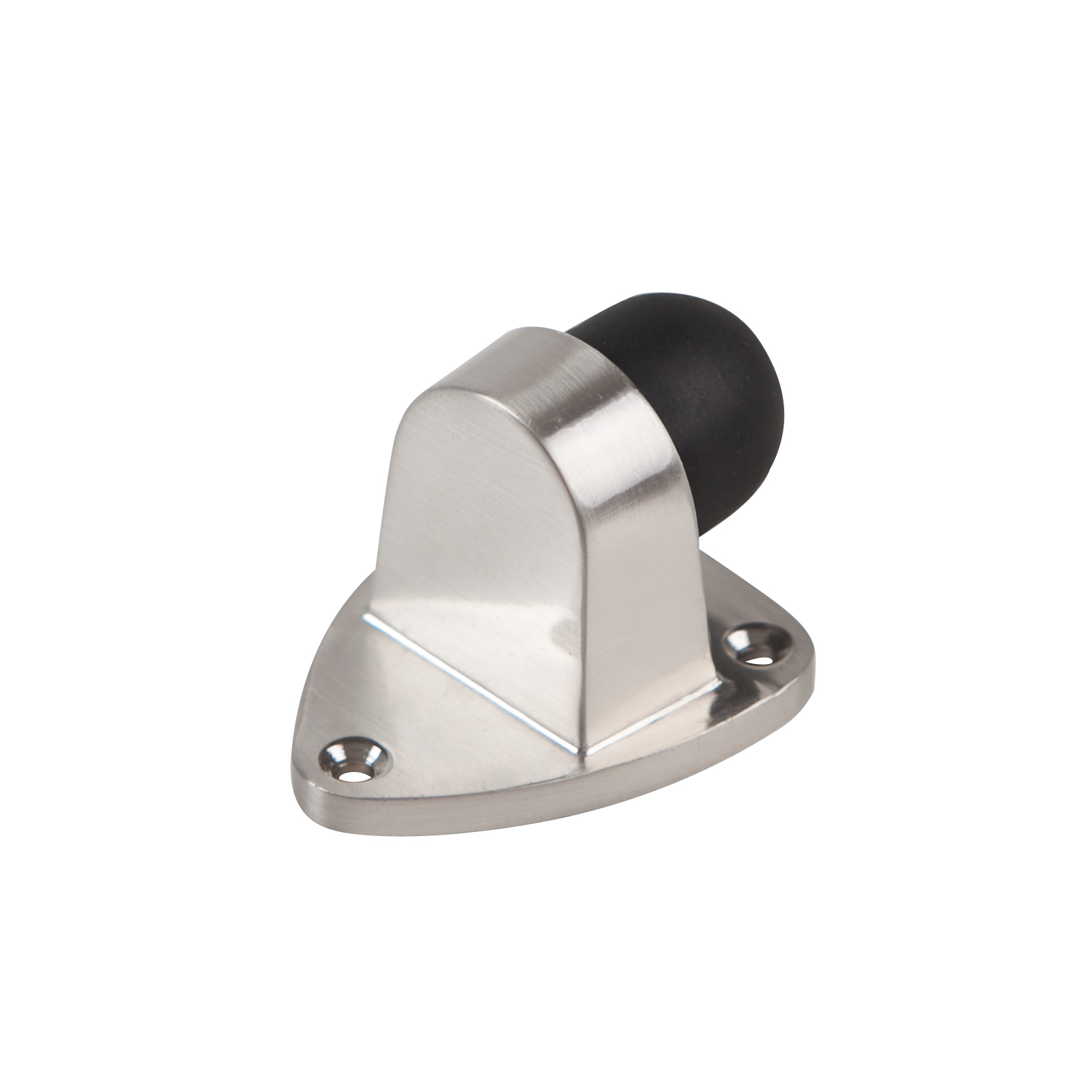 Adoored Satin Chrome Dragon Rubber Door Stop