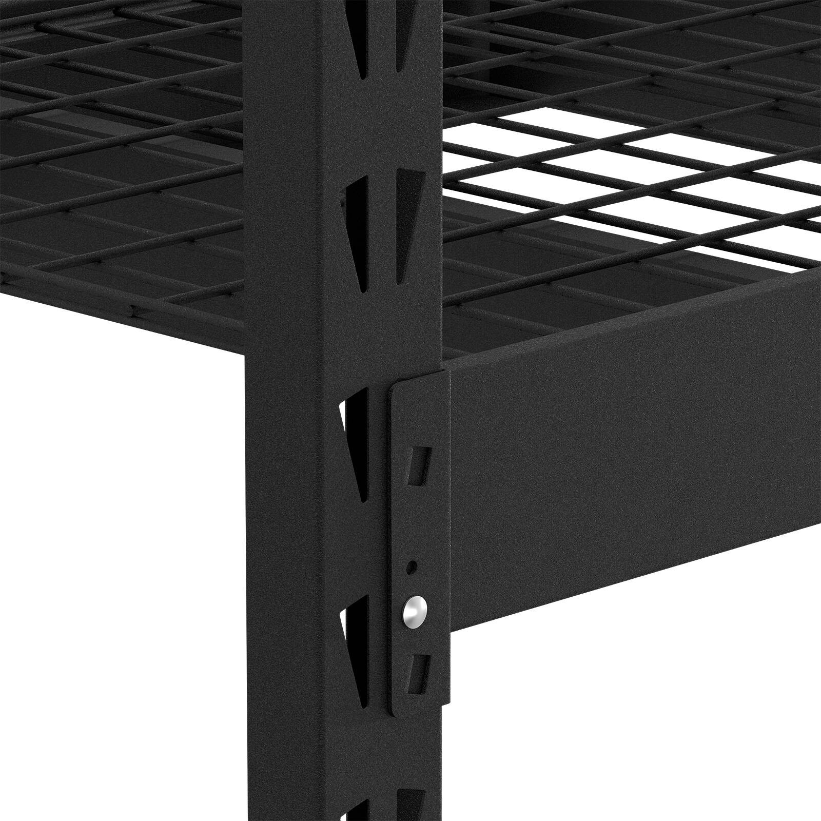 Rack It 1000kg 1938 x 1830 x 645mm Black 3 Shelf Starter Kit - 1830 x 1940 x 640mm 4 Rack It 1000kg 1938 x 1830 x 645mm Black 3 Shelf Starter Kit - 1830 x 1940 x 640mm