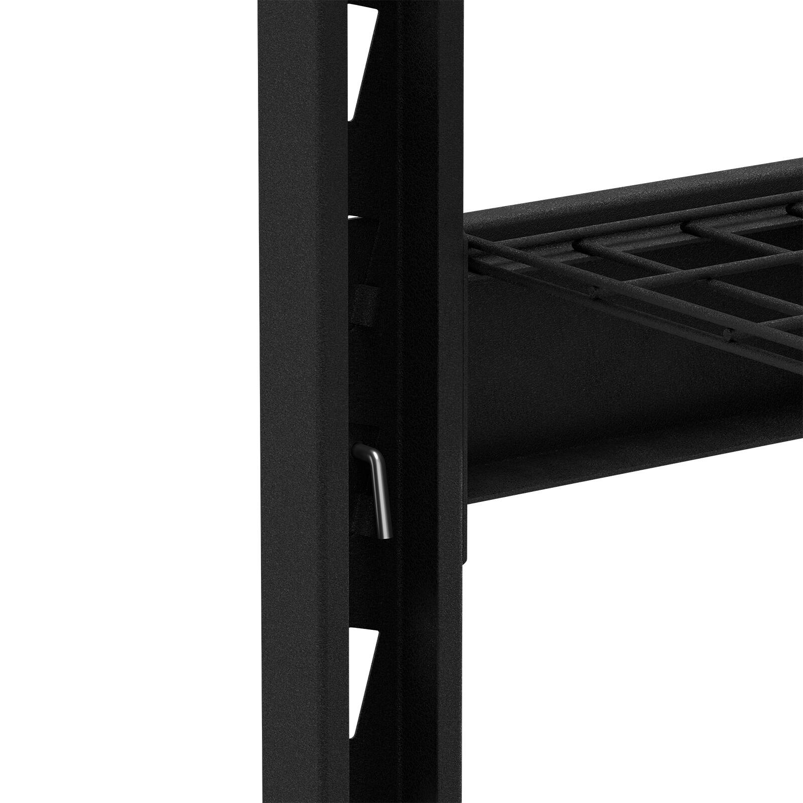 Rack It 1000kg 1938 x 1830 x 645mm Black 3 Shelf Starter Kit - 1830 x 1940 x 640mm 5 Rack It 1000kg 1938 x 1830 x 645mm Black 3 Shelf Starter Kit - 1830 x 1940 x 640mm