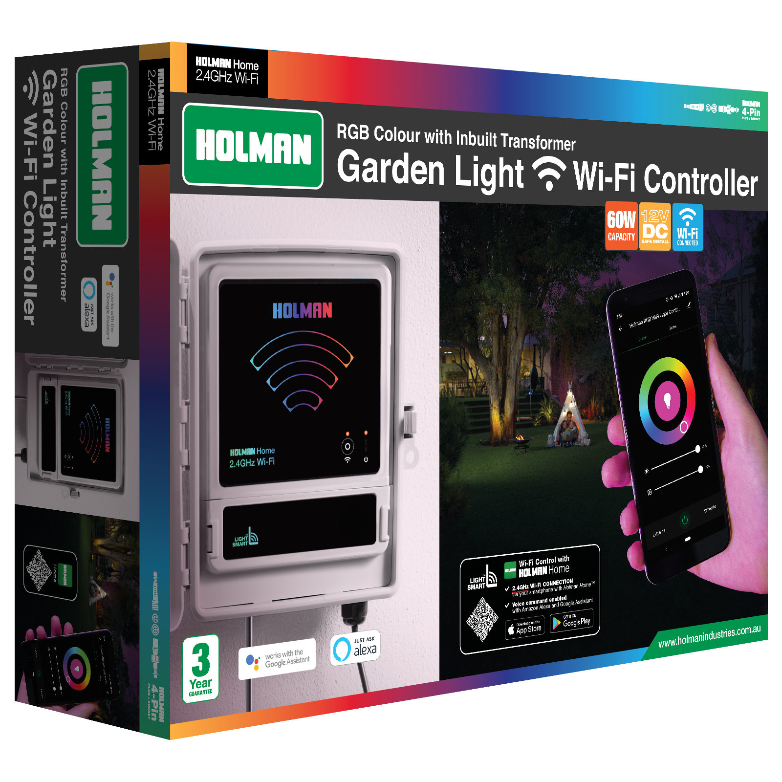 Holman RGB Wi-Fi Garden Light Controller