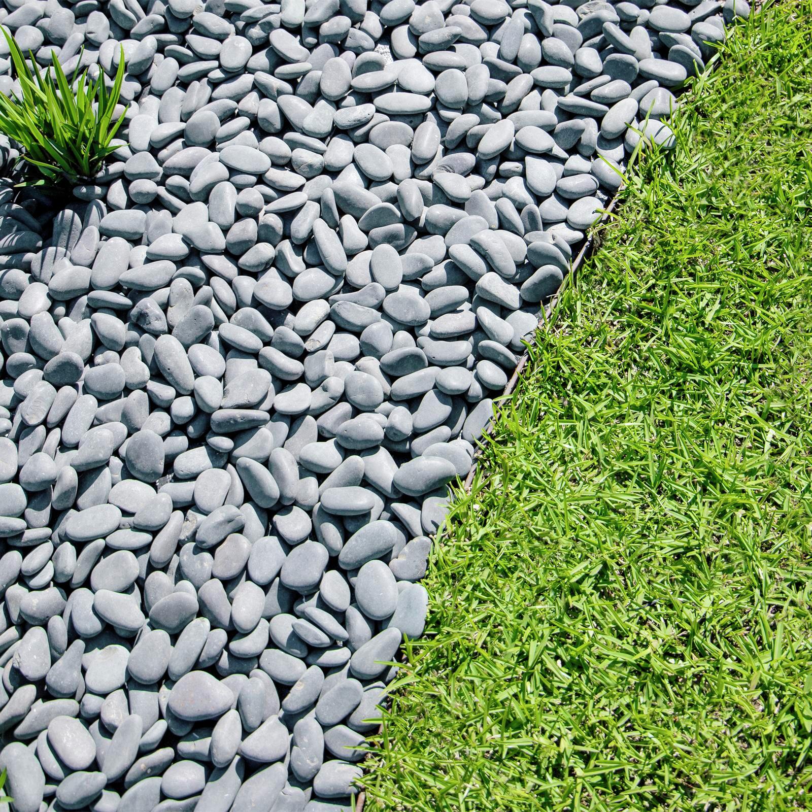 Tuscan Path 20 - 40mm 10kg Charcoal Natural Pebbles 3 Tuscan Path 20 - 40mm 10kg Charcoal Natural Pebbles