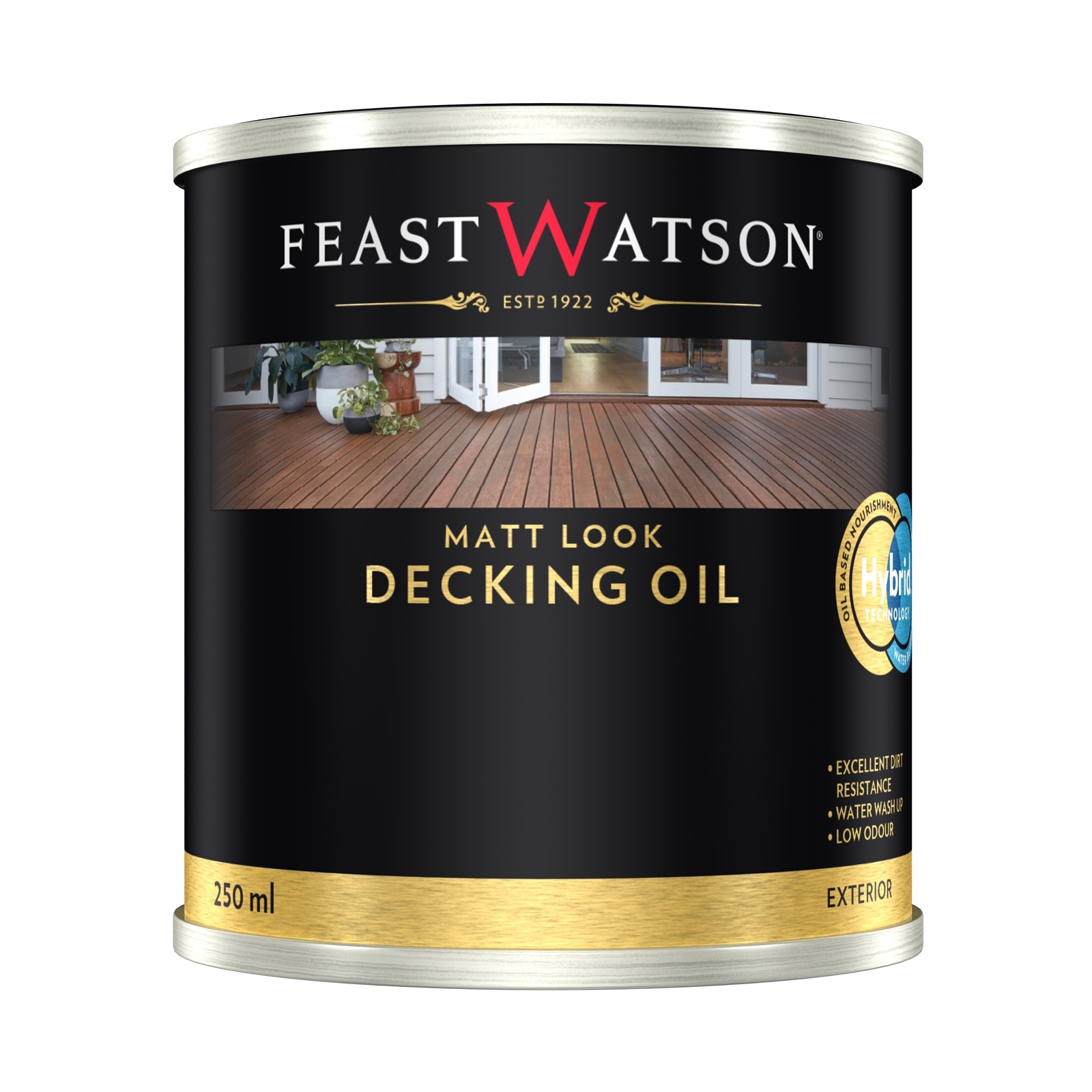 Feast Watson 250ml Merbau Matt Look Decking Oil