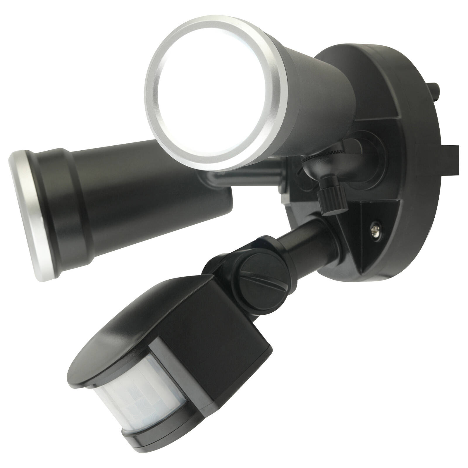 Brilliant 20W Black Trooper LED DIY Twin Flood Light With Motion Sensor 3 Brilliant 20W Black Trooper LED DIY Twin Flood Light With Motion Sensor