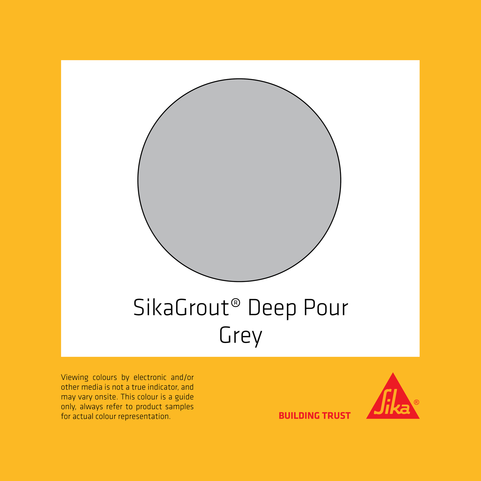 Sika 20kg Deep Pour Cement Grout