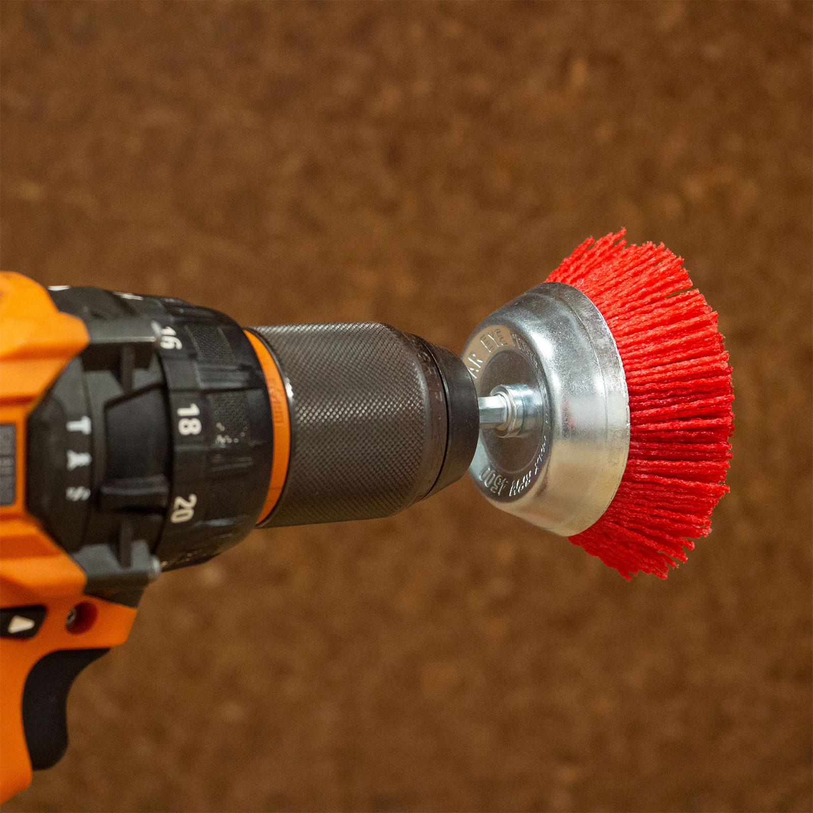 Josco 75mm Abrasive Nylon Cup Brush