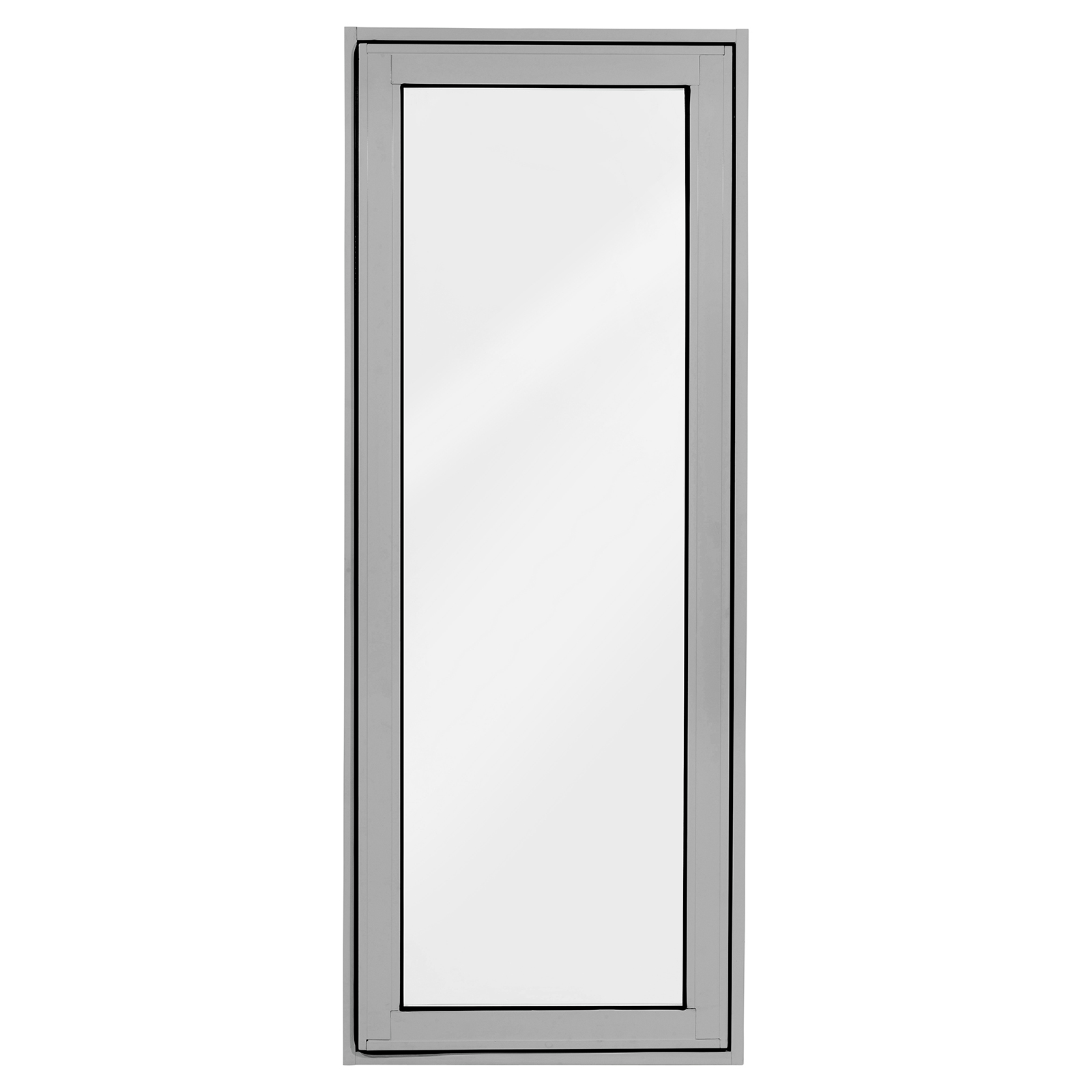 Polar     View 600 x 1545mm Silver Grey Openable Window