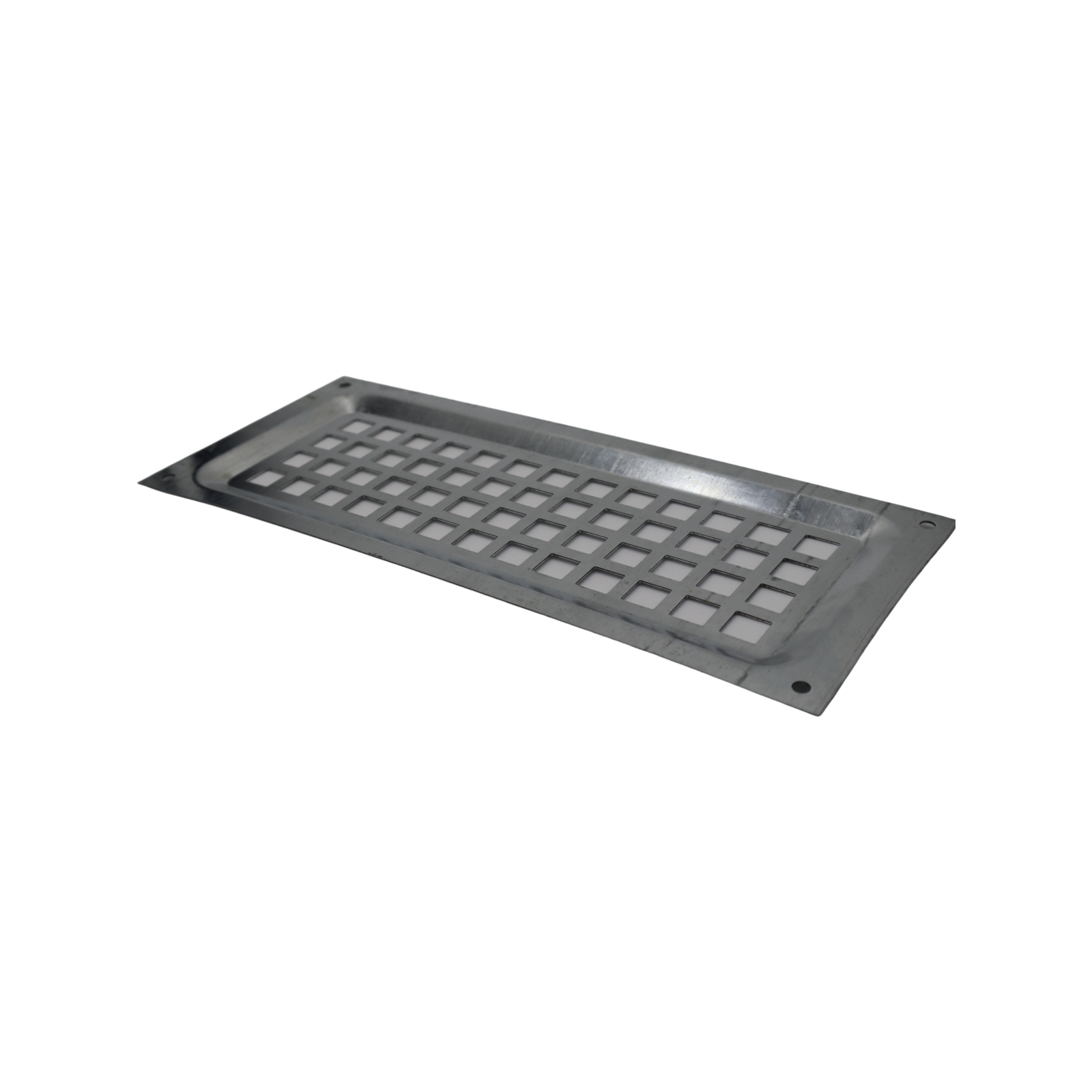 Builders Edge 270 x 125mm Galvanised Flat Faced Brick Vent