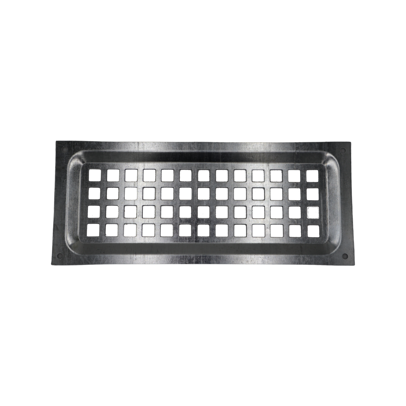 Builders Edge 270 x 125mm Galvanised Flat Faced Brick Vent