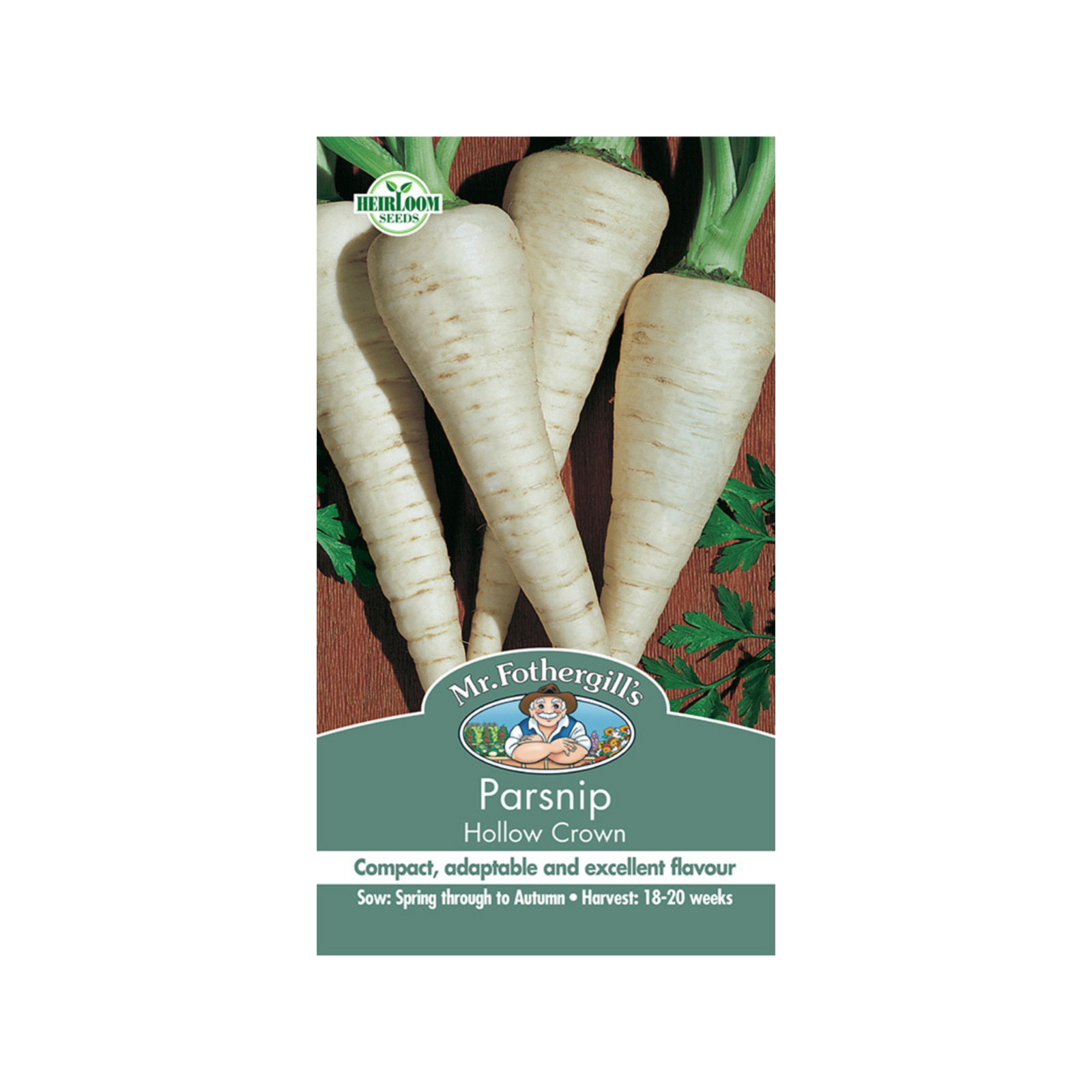 Mr Fothergill's Hollow Crown Parsnip Vegetable Seeds