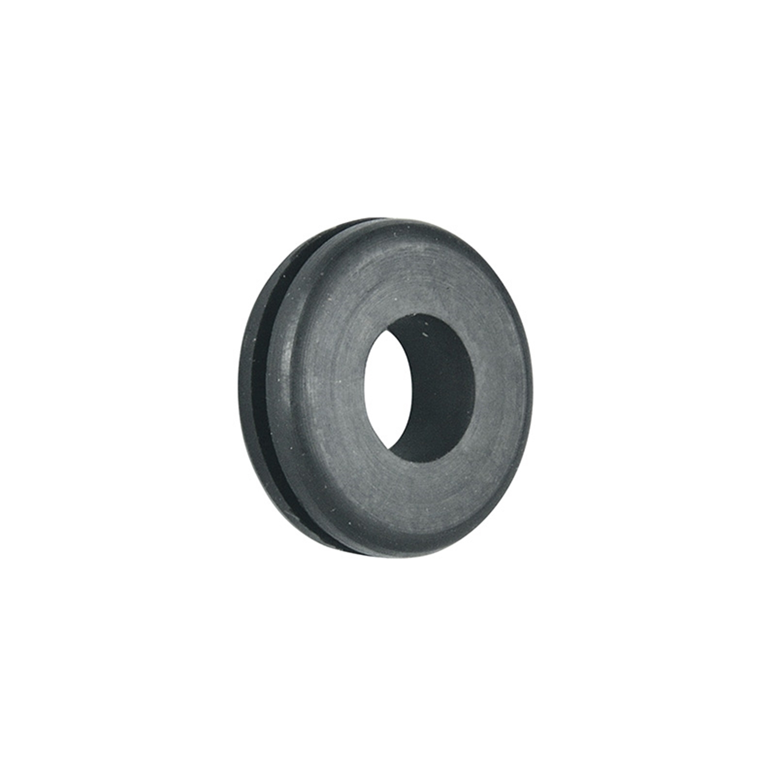 Pinnacle 7/16" x 3/4" Black Wiring Grommet - 6 Pack